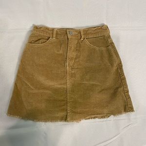 Mustard/brown corduroy skirt🦵🏼🤎